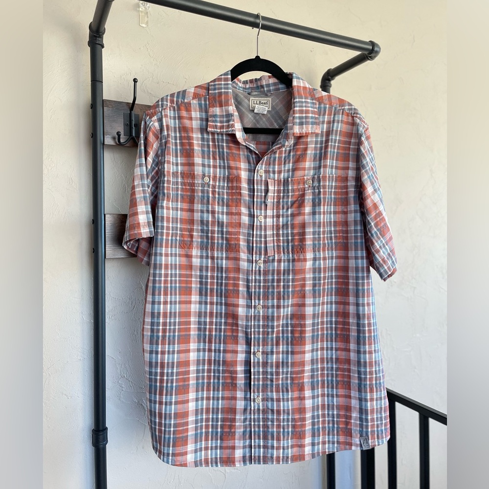 LL Bean hiking shirt